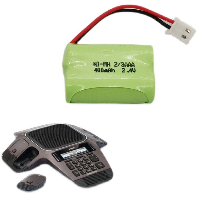 Batería de teléfono inalámbrico, 2,4 v, 2/3AAA, 400mah, para Vtech VT2033 VT2032