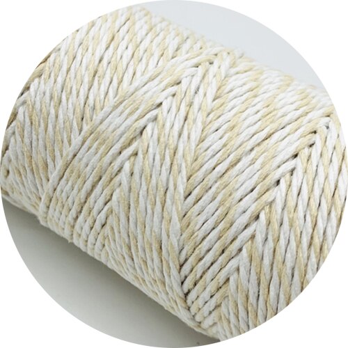 10yards 2mm 100% Cotton Rope Colorful Twisted String Cotton Cords Rope For Home Decor Handmade Christmas DIY Wrap: 11