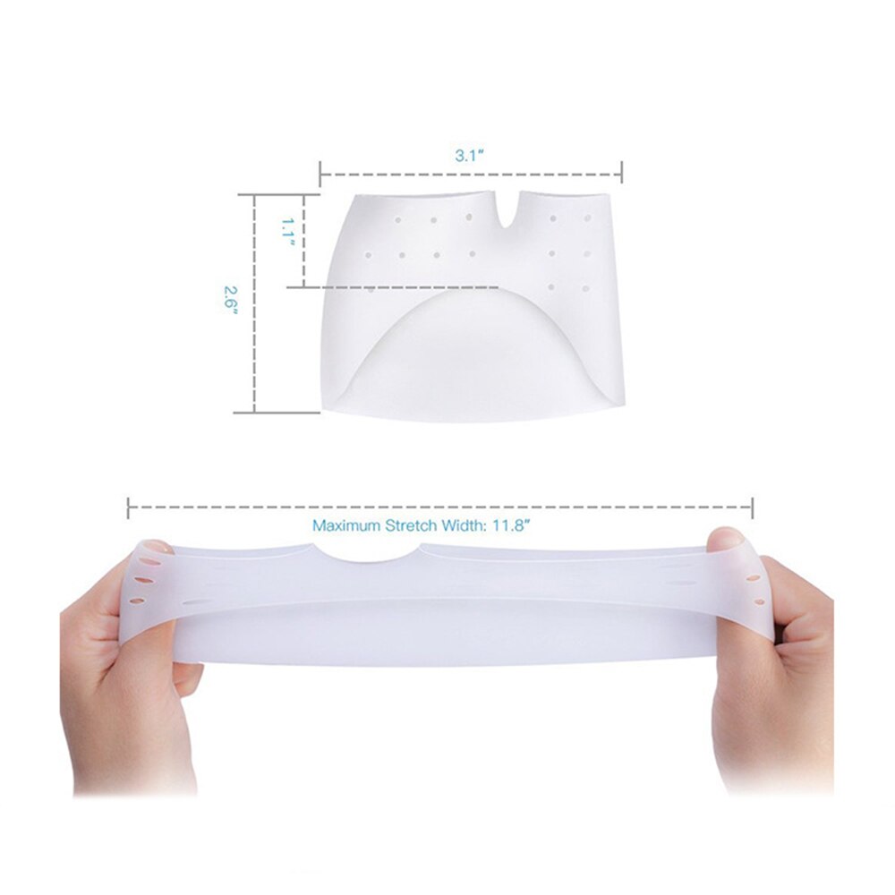 1 Pair Girls Women Belly Ballet Half Shoes Split Soft Sole Paw Dance Feet Protection Toe Pad Well Feet Foot