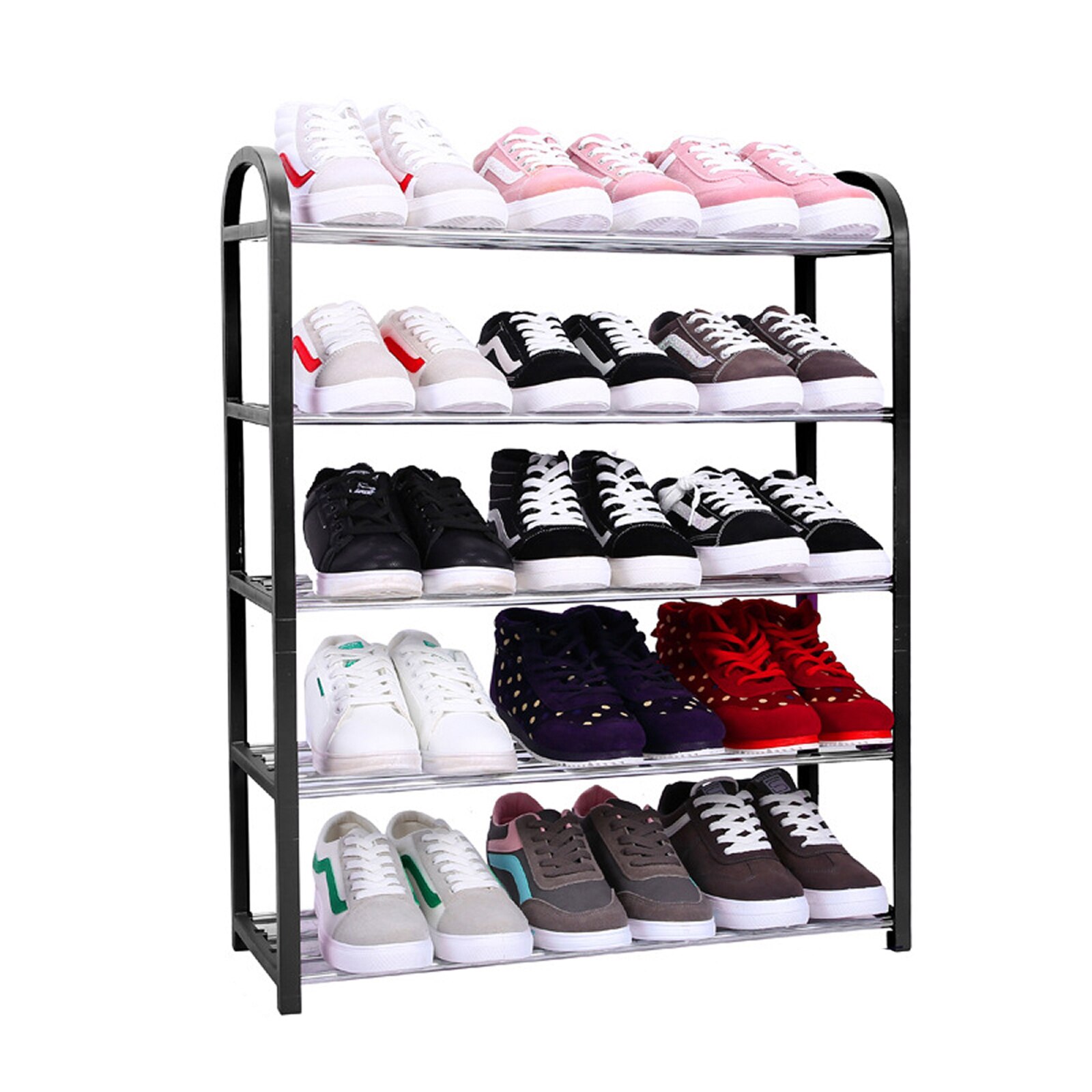 Shoe Rack Multifunctional Multi-layer Shoe Shelf Storage Organizer For Home Kitchen Office Balcony: I1