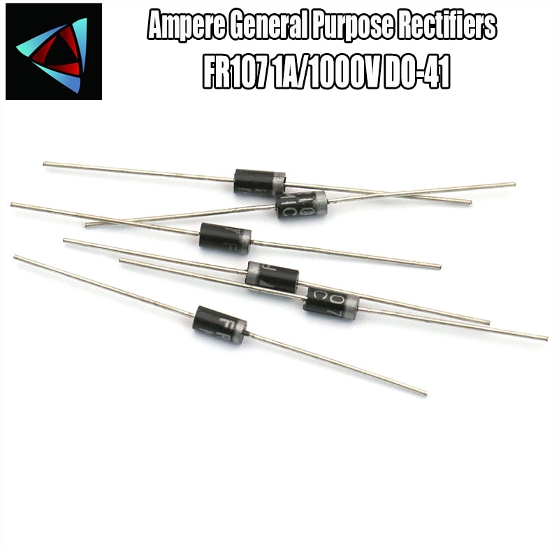 Confezione Da 100 Pezzi) Chanzon FR107 Diodo Raddrizzatore Diodi - Foto 7