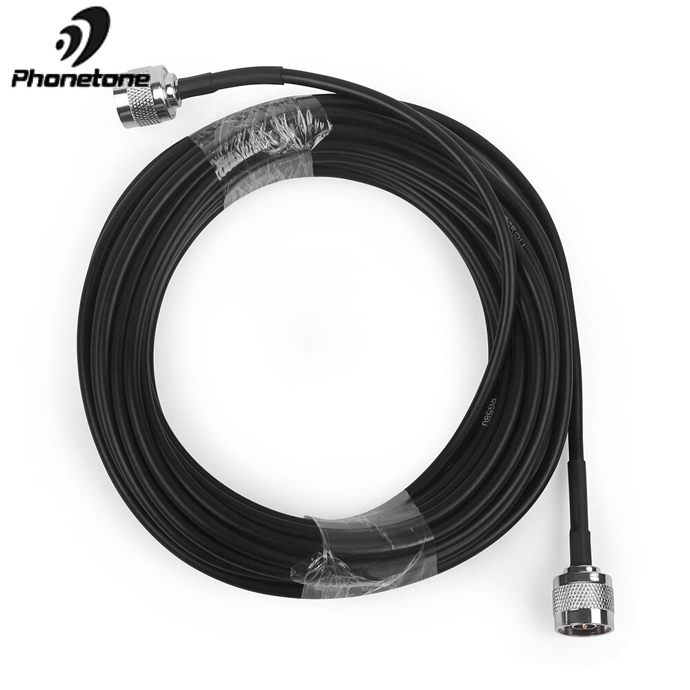 Cabo Coaxial RJ316 10 M GSM Impulsionador Repetidor Cabo N macho para macho N Baixa Perda para a Conexão de sinal de celular repetidor para Antena