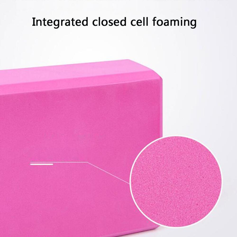 Blok robić jogi rekwizyty klocek piankowy pomoce rozciągające siłownia Pilates blok robić jogi zdatność sport wysokiej gęstości klocek robić jogi Eva