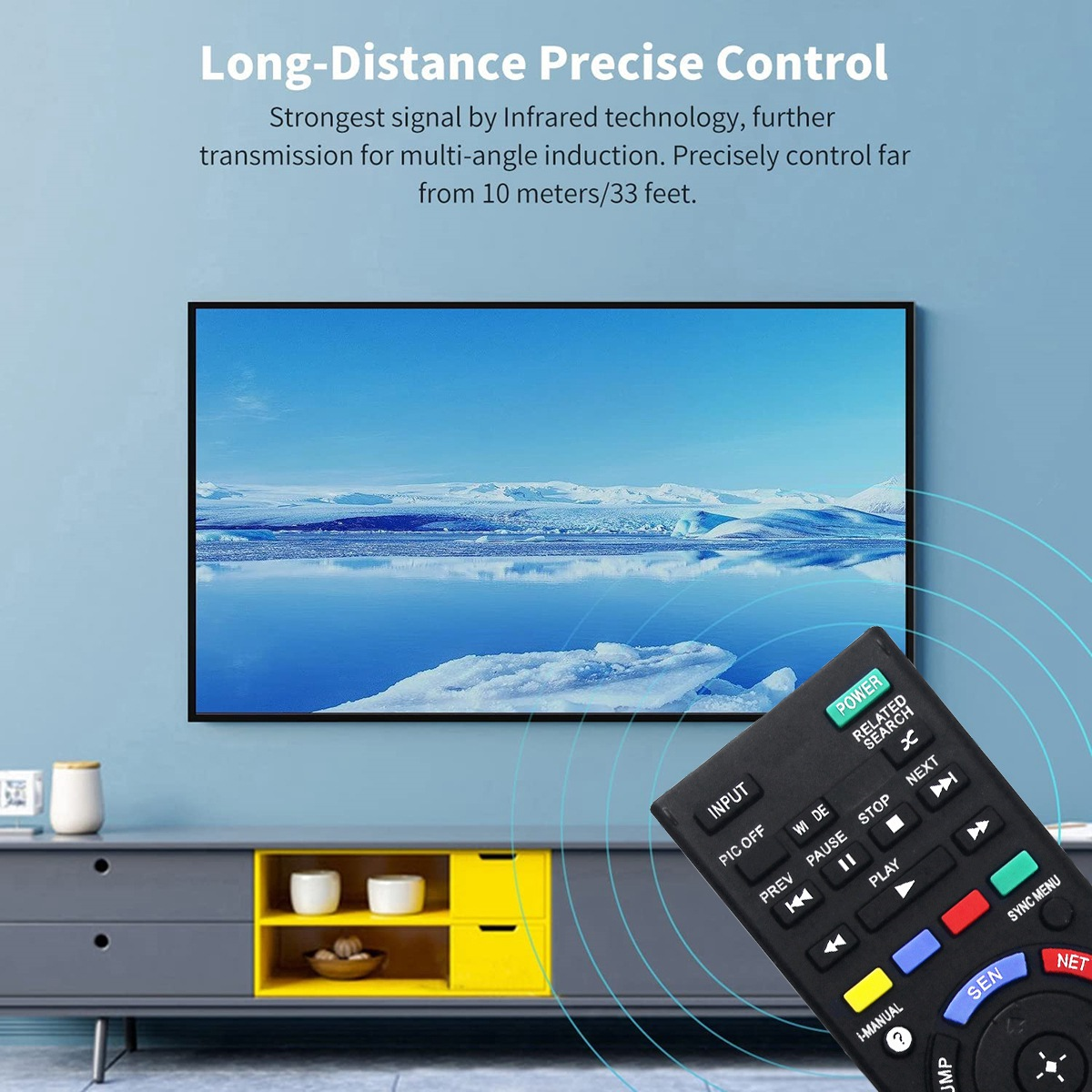 RM-YD089 zastąpić pilota do Sony TV KDL-32W600A KDL-32W650A KDL-42W650A KDL-42W651A KDL-50W700A KDL32W600A