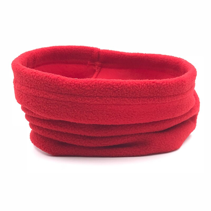 3 in 1 heren dames unisex polar fleece snood muts nekwarmer gezichtsmasker muts warme winter muts sjaal muts bivakmuts 9 kleuren: Rood