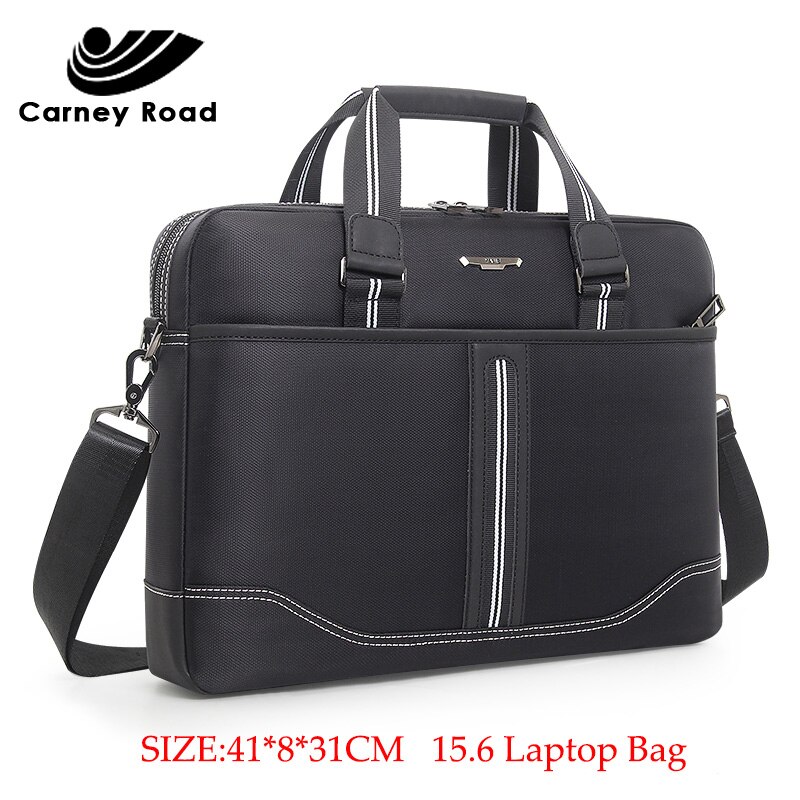 Merk waterdichte aktetas oxford 15.6 inch laptoptas casual heren handtas dagelijks dragen schoudertas: 1838-15.6 inch
