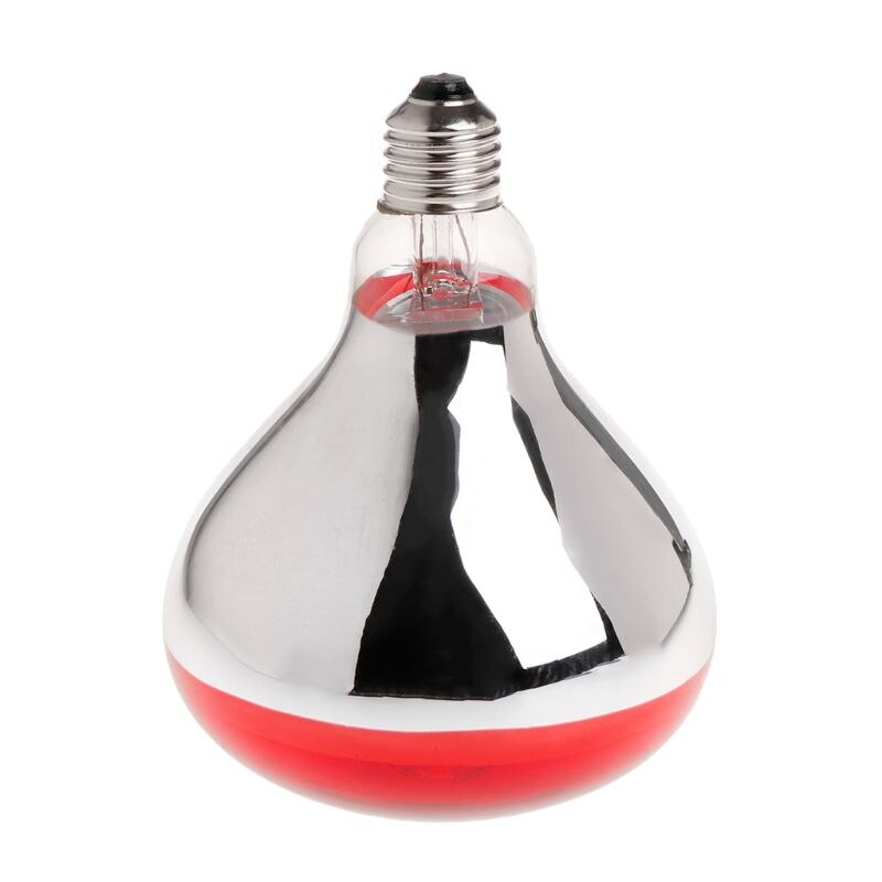 Suministros para reptiles, luz para granja con preservación térmica, lámpara de calor de pollo y cerdo, escotilla LED de rayos infrarrojos, para perros y gatos, 100/150/200/250W