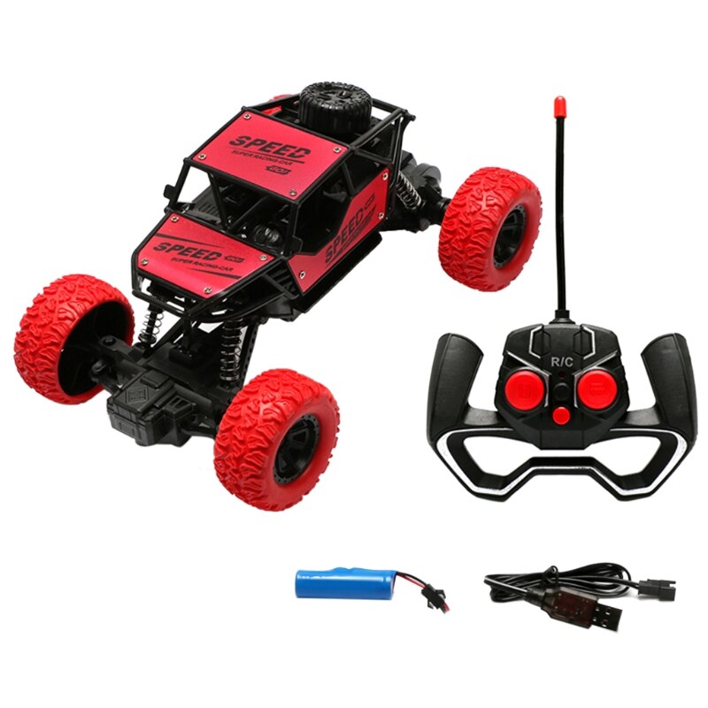 1/18 Scale 2.4Ghz 4 Wheel Drive Rock Crawler Remote Control RC Car