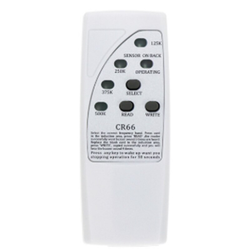 Draagbare rfid-kaartlezer schrijver 125 khz kopieermachine duplicator id-tags programmeur met lichtindicator sleutelkaartreplicator id-kaart cl