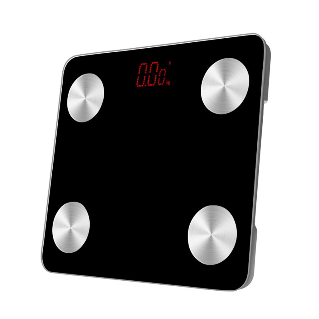 Square Mini Portable Bluetooth Intelligent Body Fat Index Measuring Scale Intelligent Bluetooth body fat scale #YL10