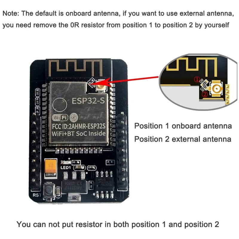 ESP32-CAM Development Board WIFI Bluetooth ESP32 Camera Module with USB Cable Serial Converter Programmer Module