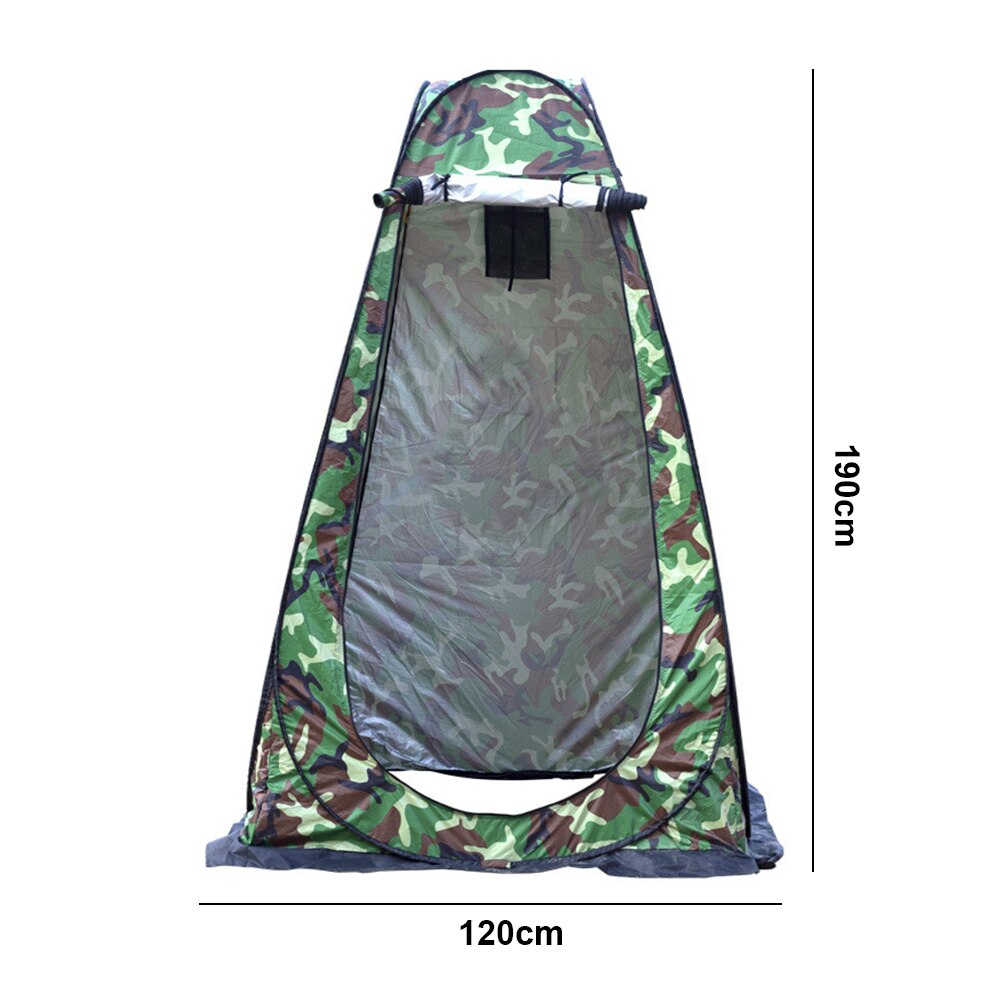 Outdoor Pop Up Tent Camping Douche Badkamer Moving Privacy Wc Kleedkamer Onderdak Waterdichte Enkele Moving Vouwen Tenten