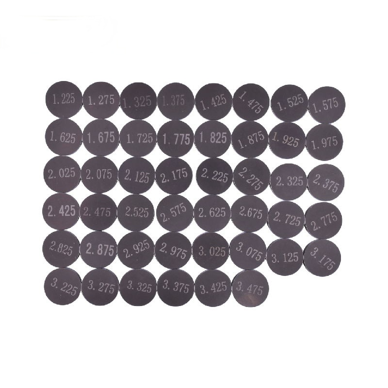 5pc 9.48mm Motorrad einstellbar Ventil Shim Dichtung Pad Pro KAWASAKI ZX1100 Ninja ZX-11 ZX11 ZX1200 ZX12R ZX-12R ZX 1100 1200 12R: 46pc 1.225-3.475