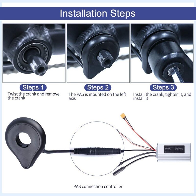 Cykel power pedal assist sensor cykeltilbehør cykeldele cykel pas elektrisk cykel pedal sensor