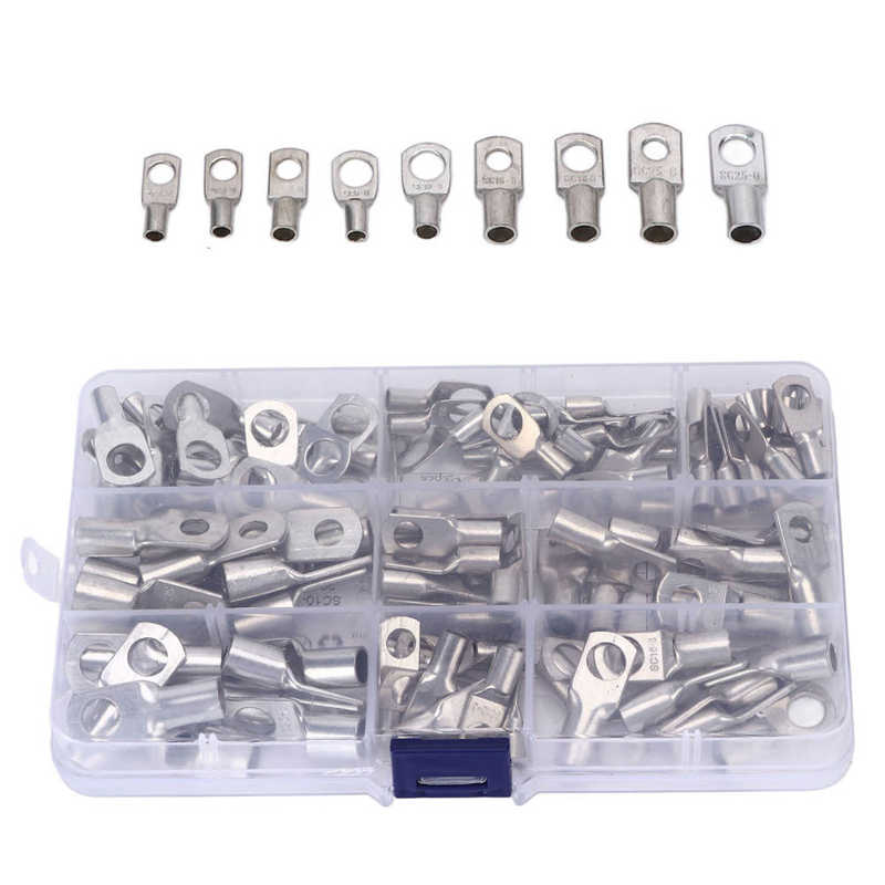 Battery Crimp Terminals Copper T2 SC Ring Connector for Automotive for Marine