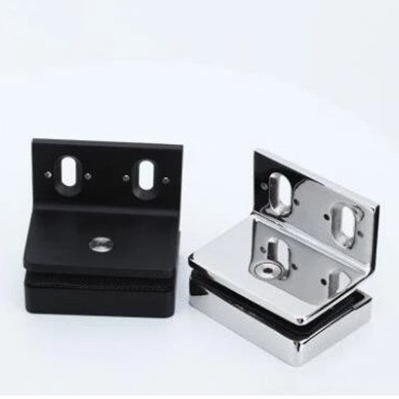 304 stainless steel glass clip frameless door glass clip hinge clip shower room glass fixing clip 90 degrees(H001)