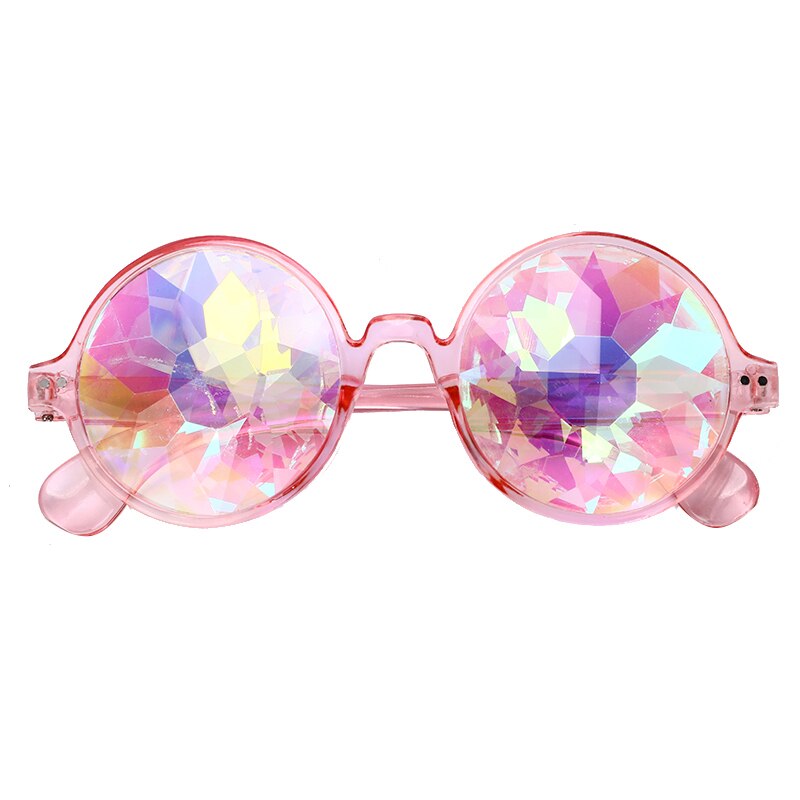 Brillen Wandelen Brillen Festival Zonnebril Kleurrijke Brillen Ronde Caleidoscoop Bril Kleurrijke Celebrity Party Brillen: Style 5