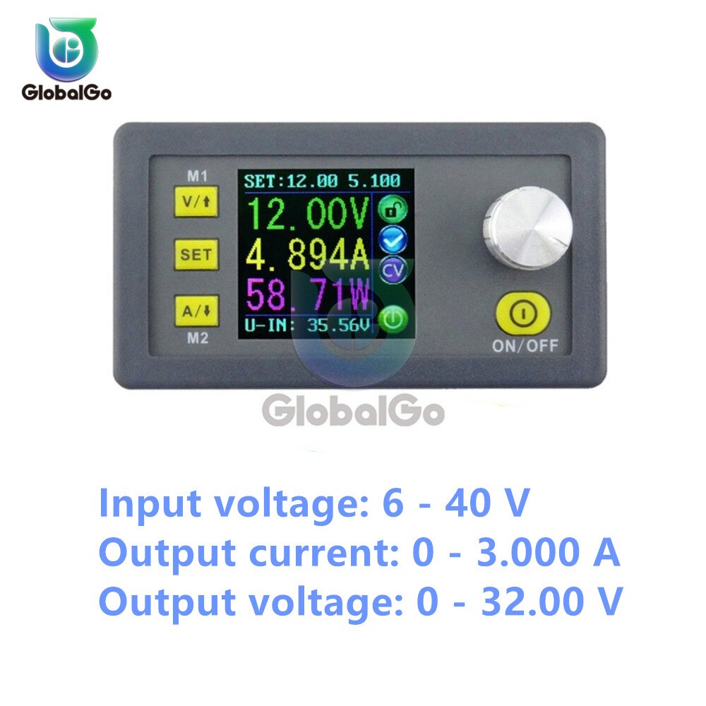 DPS3005 Module d'alimentation Programmable abaisseur convertisseur de tension Buck avec USB Bluetooth LCD ampèremètre voltmètre compteur de puissance
