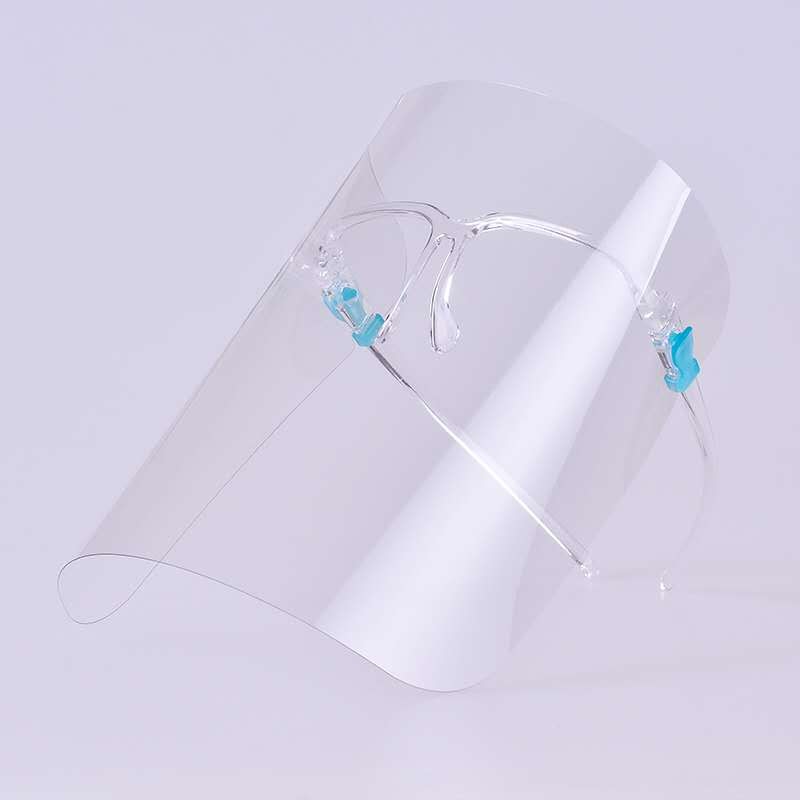 1Pcs Faceshield Transparent Full Face Cover Safety Protective Film Tool Anti-oil Anti-fog Kitchen Outside Use: transparent