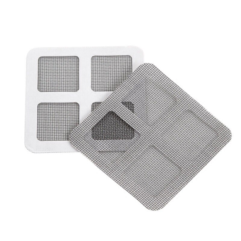 1-10 unds/pack de mosquiteros para ventana parche de reparación autoadhesivo diy partición exterior insectos FIy cortinas para bichos Protector de protección