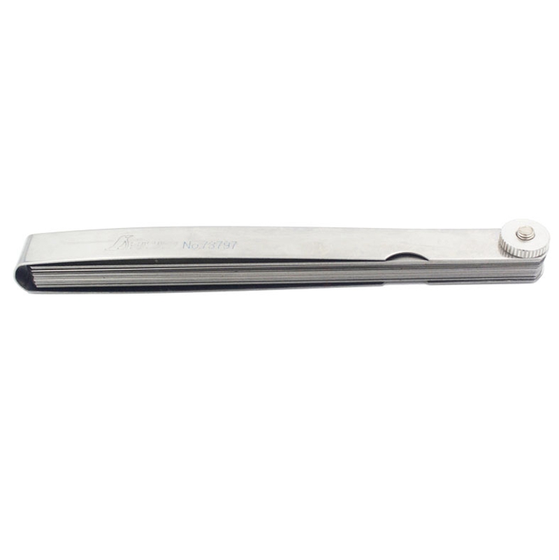 SHINWA-Regla de espesor Gap, calibrador de acero de alta precisión, 0,03-1,0mm, 150mm, 73797