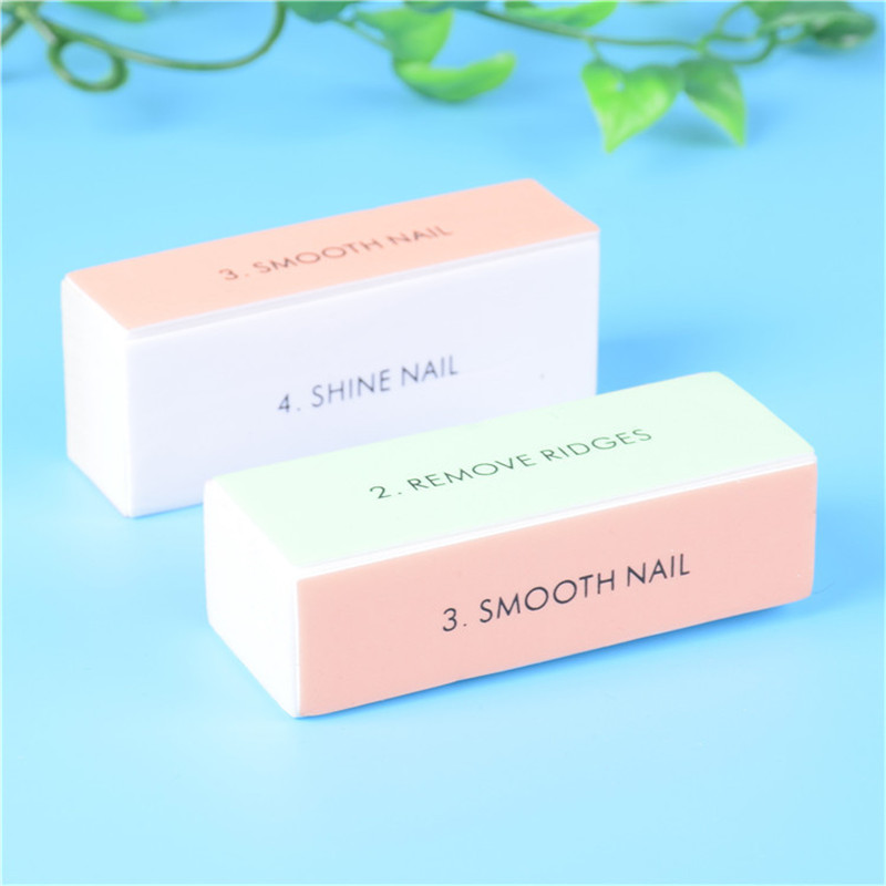 Pulidor de uñas de , Lima de esponja de arena, bloque manicura pedicura, herramienta pulidora, pulidor para mujer