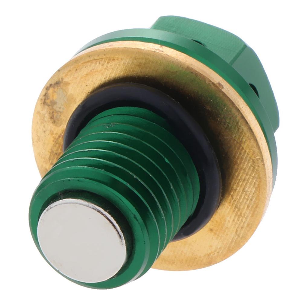 M12 Magnetic Oil Sump Nut Drain Oil Plug Screw Oil Drain Magnetic Oil Plug Nut JDM For Motorcycle ATV Quad Go Kart