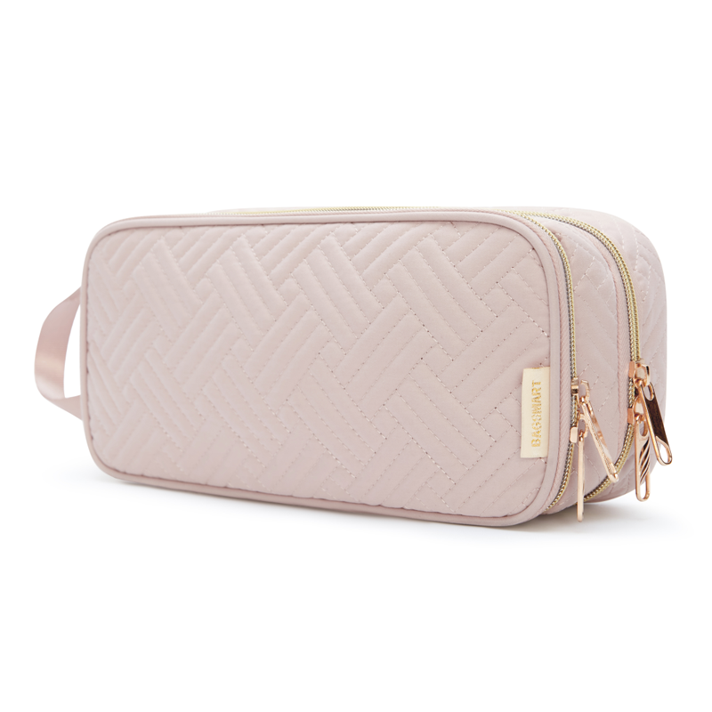 BAGSMART Elektronische Organizer Große Reise Kabel Tasche Kabel Veranstalter Tasche Elektronik Zubehör Fällen für Festplatten, Ladegeräte: Beige