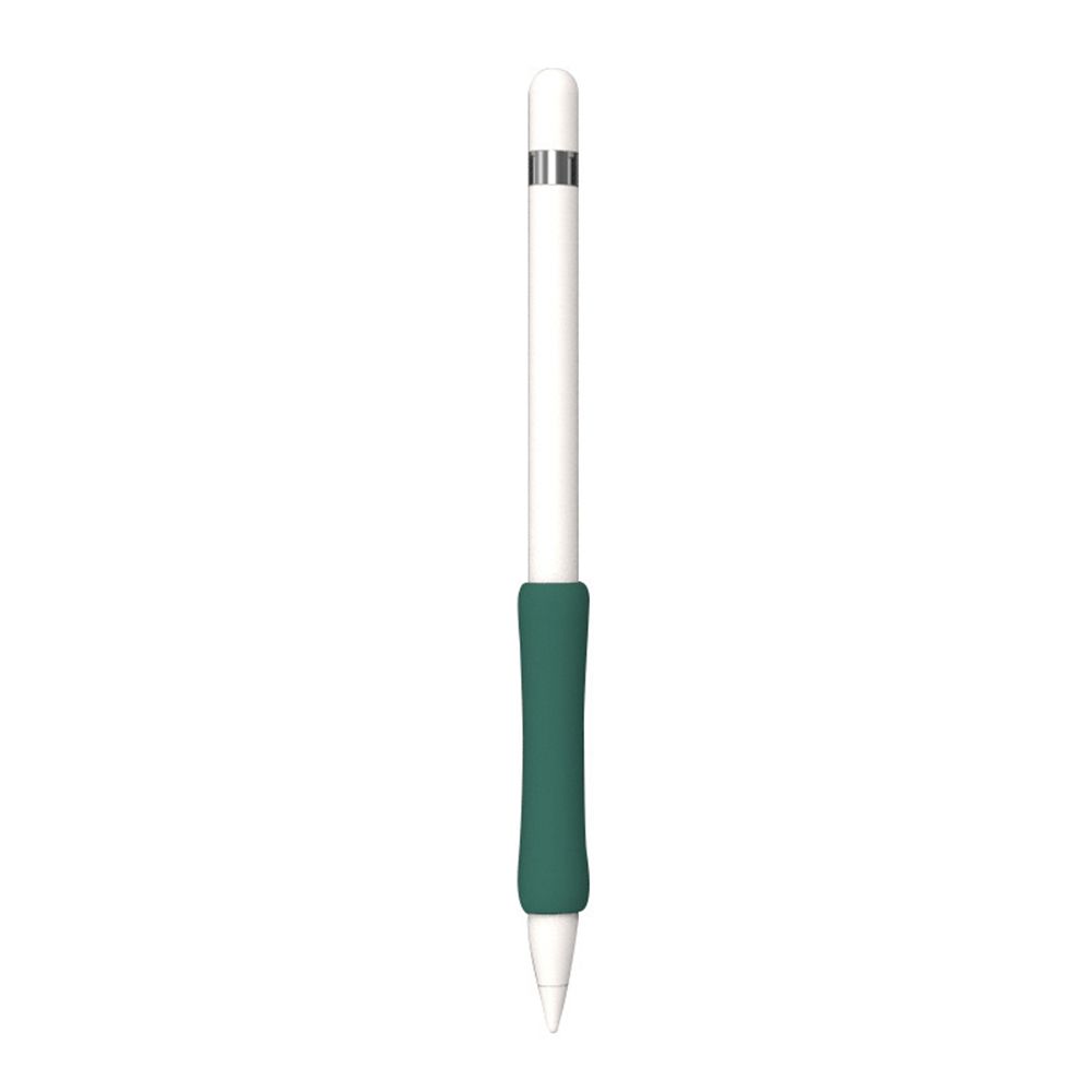 Stylus Cover Protective Sleeve Wrap For Apple Pencil 1/2 Shockproof Anti-scratch Non Slip ​Touch Screen Pen Grip Case Tip Case: 3pcs dark green