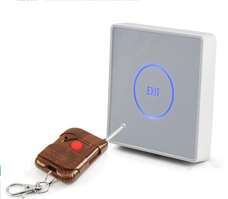 infrared sensor door gate lock exit release button switch glass panel surface waterproof with NC NO COM(remote control optional)