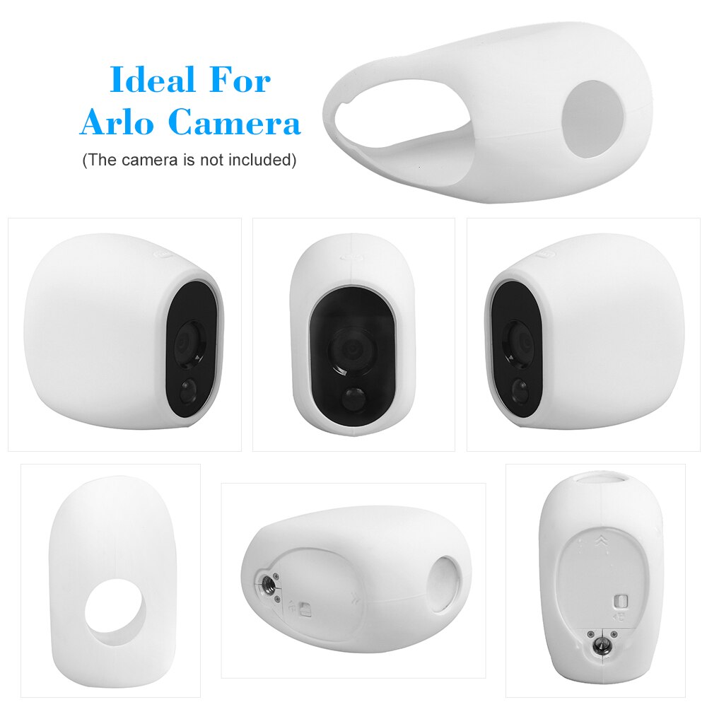 Siliconen Skins Voor Arlo Camera Beveiliging Weerbestendig Uv-Slip Case 3 Pack