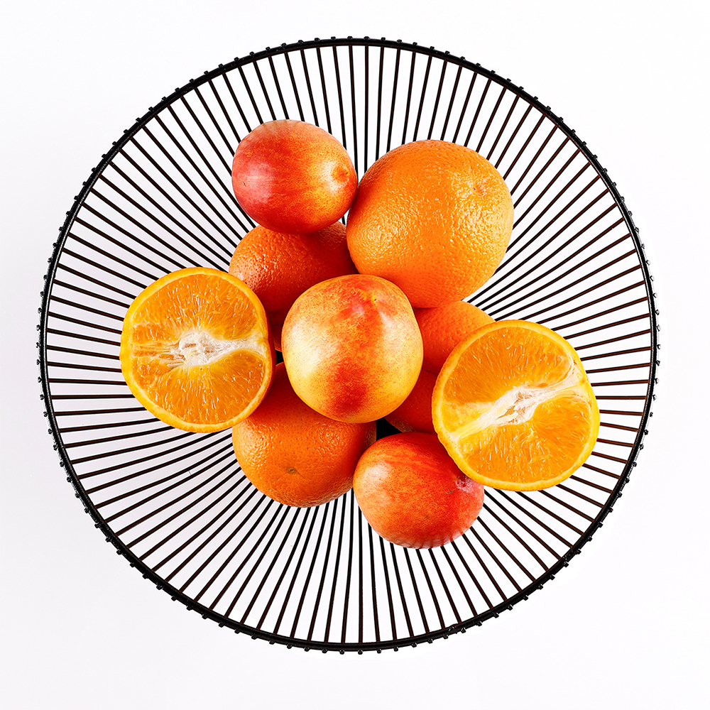 nordisch Minimalistischen Obst Korb Metall Draht Container Küche Ablauf Gestell Lagerung Platte Organizer für Wein Glas Gemüse Snack