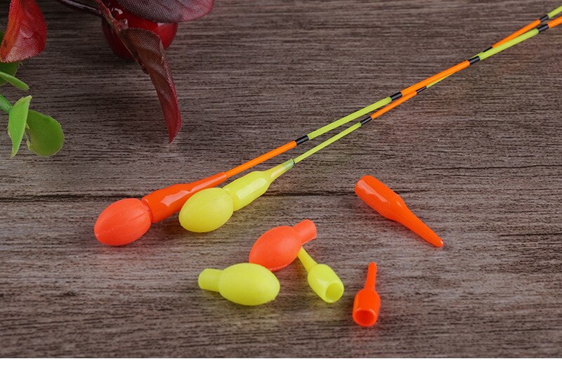 2 pacotes/lote Bóia de Pesca Deriva Cauda Visível Borracha Feijão & Conectores Ferramentas de Pesca Pesca Tackles Acessórios J301 Flotador