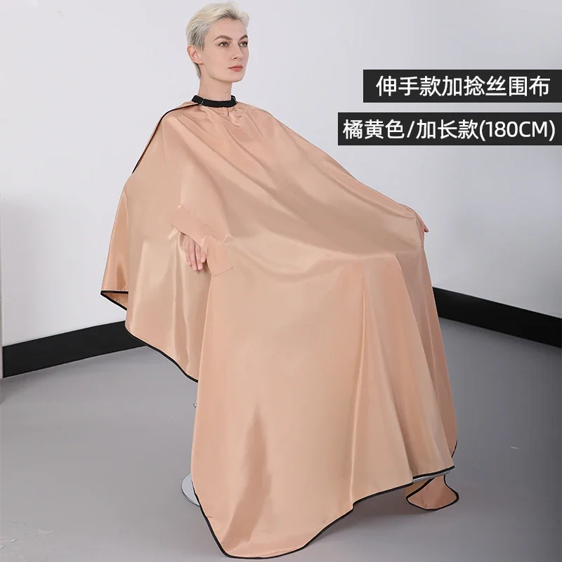 Plus Salon Professionele Kapsel Sjaal Snap Waterdicht Kapper Kappers Schort Kapper Haar Knippen Kleurstof Haar Styling Capes: Army Green