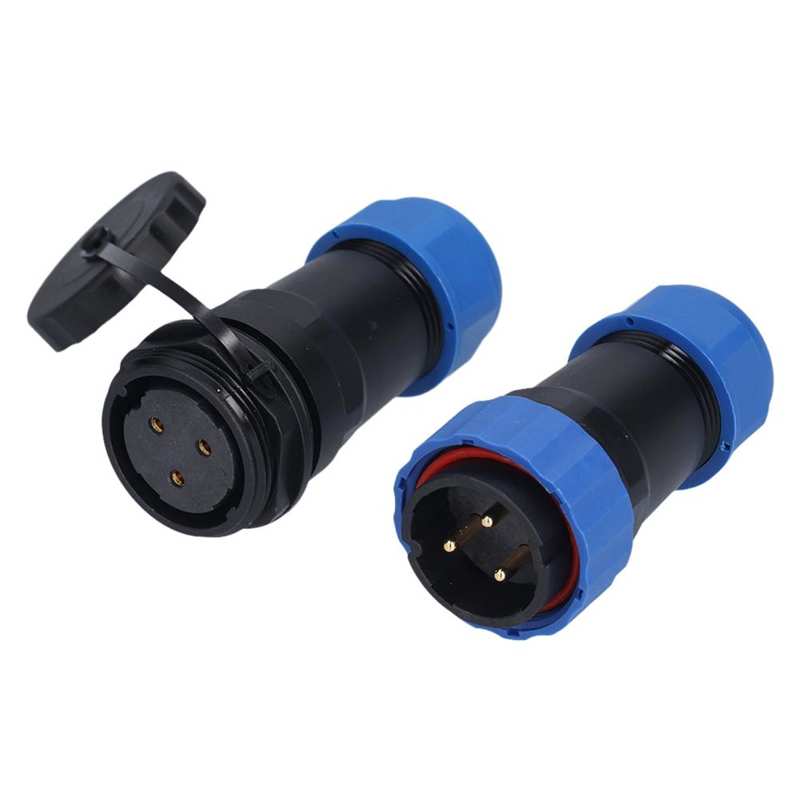 Waterproof Aviation Cable Connector Socket Wide Application Aviation Plug Socket for Electronic Equipment: 3 core