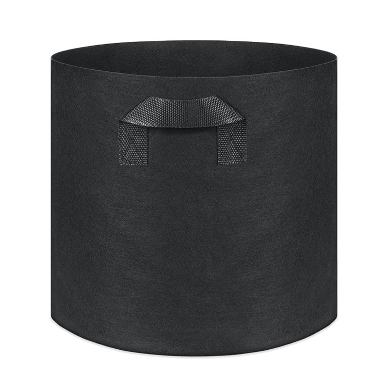1-10 gallon stof vokseposer åndbare potter planter rod pose container plante praktiske potter med håndtag haveartikler