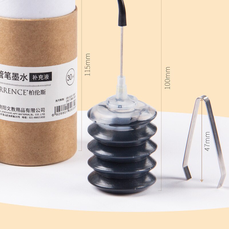 30ML /bottle Needle pen ink Supplement writing brush hand-painted pens ink marker pen needle pen ink refill: 1 pcs 30ml