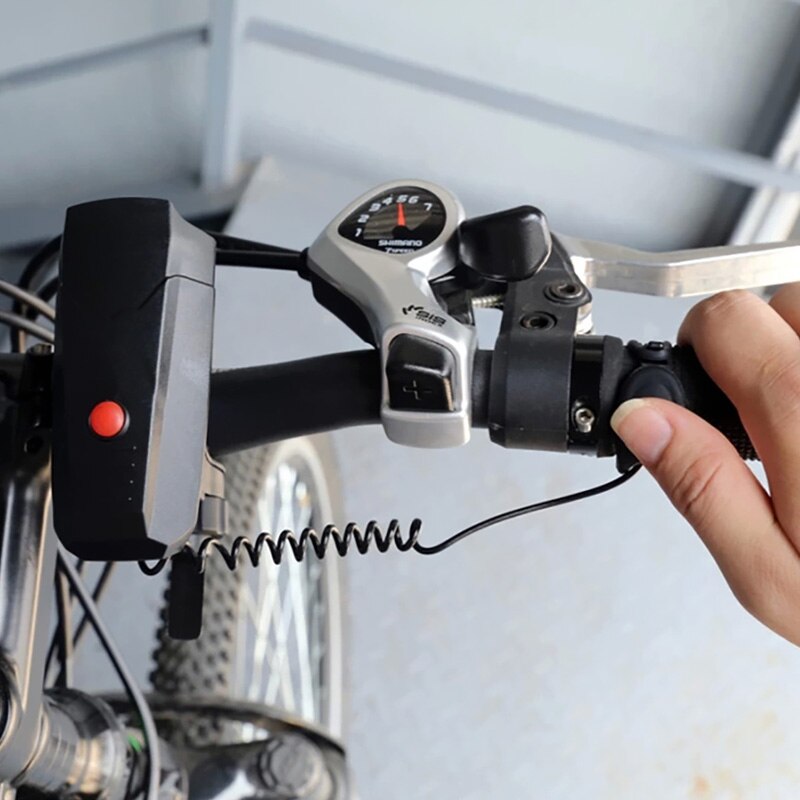 Electronic Bicycle Bell Cycling Horns Bike Bicycle Handlebar Ring Bell Horn Strong Loud Air Alarm Bell Sound Bike Horn Accessory