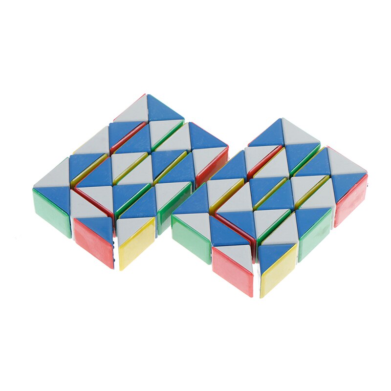 Puslespil 3d seje slange magi sort twist twist børn spil transformerbare plast puslespil baby uddannelseslegetøj