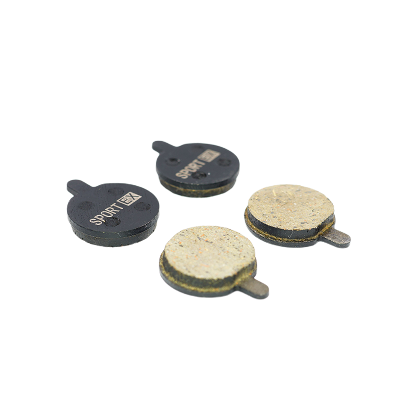 Plaquettes de frein à disque pour vélo et vtt, pour ZOOM série DB et DB, taille 18mm, 4 paires, résine noire