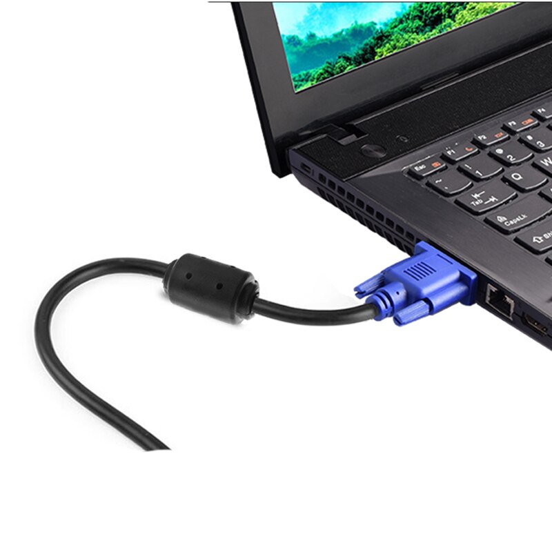 Vga Kabel Met HDB15 Male Naar HDB15 Mannelijke Connector Voor Pc Tv Adapter Converter