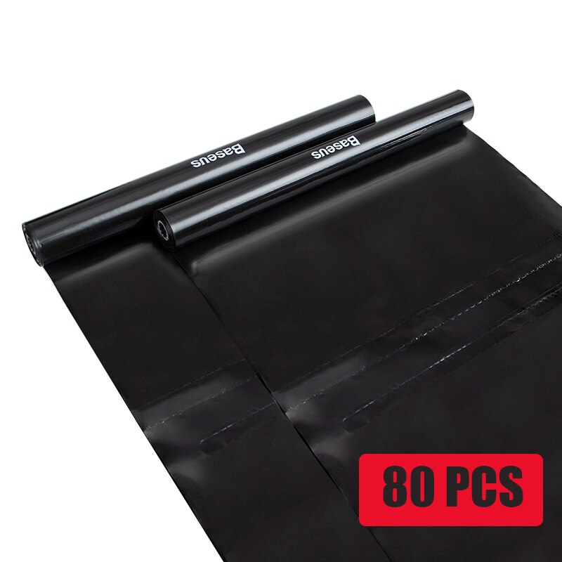 Baseus Roller Auto Prullenbak Auto Organizer Opbergtas Dump Zakken Auto Vuilnisbak Auto Accessoires: Only 80Pcs Bags