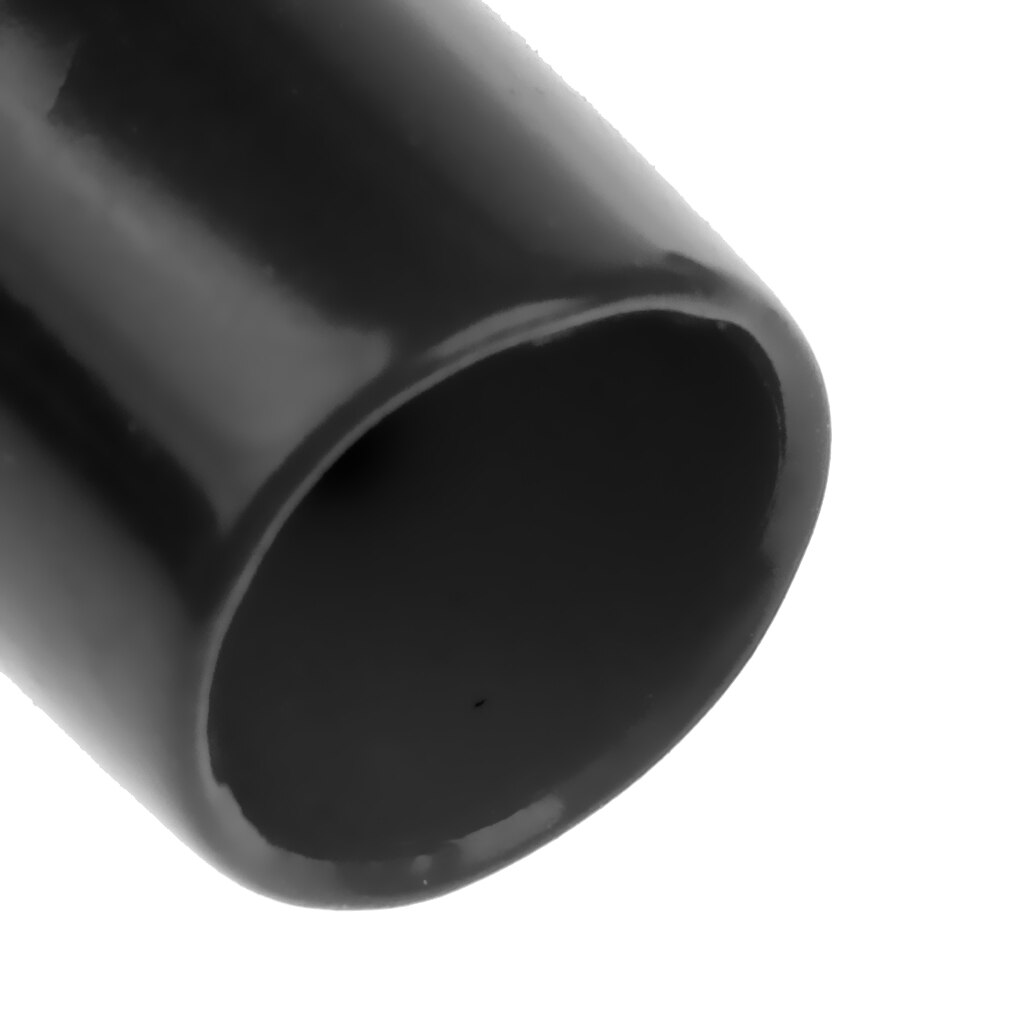 Prettyia 10pz 13mm piscina biliardo spunto Consiglio gomma protettore coperchio Nero