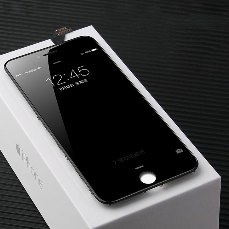 Aaa+++ til iphone 6 6s 6 plus 6 plus lcd med 3d kraft berøringsskærm digitizer samling til iphone 7 8 plus skærm ingen død pixel