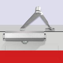 Cierre de puerta con amortiguador hidráulico para el hogar, equipo de cierre automático sin perforaciones, velocidad ajustable de 25KG a 85KG