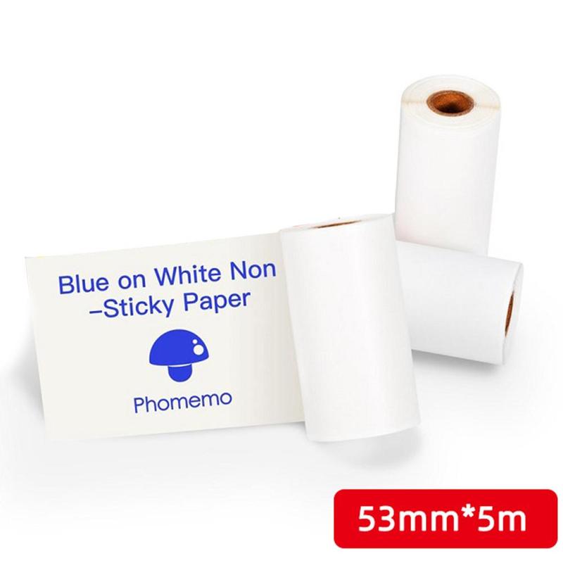 Papel de impresión Universal, adhesivo térmico con patrón de papel, autoadhesivo, papel de etiquetas para imprimir, T1L0: B