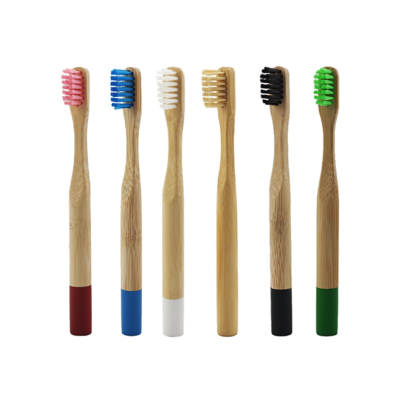 4 stks/pak Bamboe Tandenborstel Milieuvriendelijk Tandenborstel Zachte Witte Borstel Tandheelkundige Zorg Tandenborstel