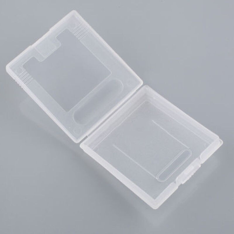 5Pcs Wit Plastic Game Card Case Game Cartridge Gevallen Dozen Voor Nintendo Gameboy Gbc 63*68mm