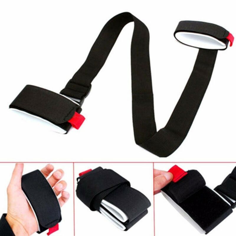 Einstellbar Nylon Skifahren Taschen Pol Schulter Hand Träger Peitsche Griff Riemen Porter Skifahren Haken Schleife Schutz Für Ski Snowboard