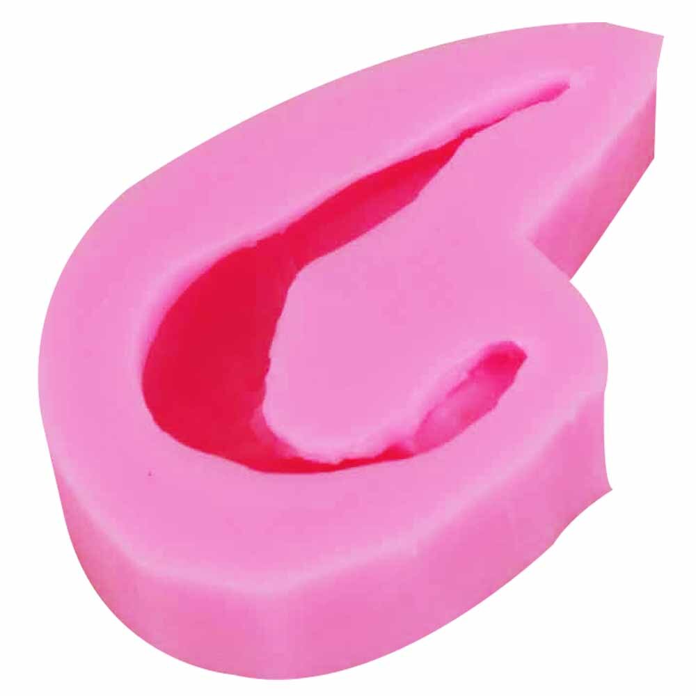 Byjunyeor Shrimp Epoxy UV Resin Silicone Molds Fondant Cake Decorating Tools Candy Chocolate Gumpaste Clay Moulds m814